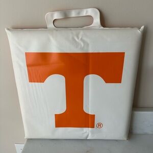 University of Tennessee Orange and White  Bleacher cushion.